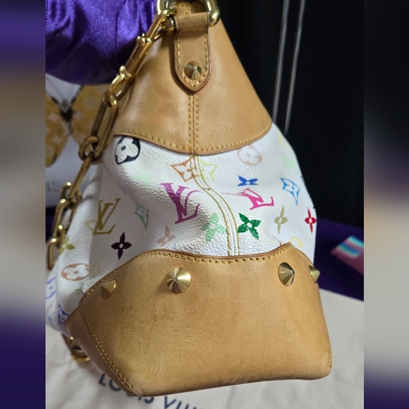 Louis Vuitton Murakami Monogram Multicolor Judy Shoulder Bag - Picture 7 of 16